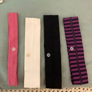 4 lululemon headbands